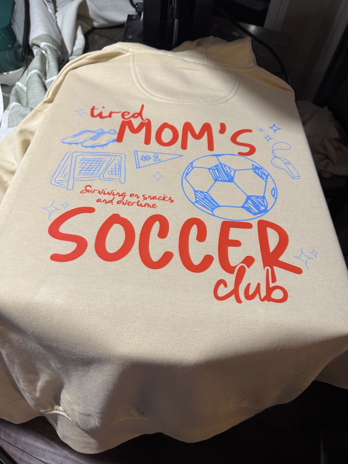 Soccer club sweatshirt